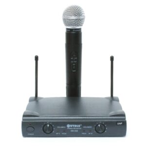 Microphone sans fil avec récepteur