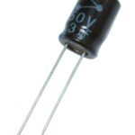 Condensateur radial polarisé 3.3 µF à 450V