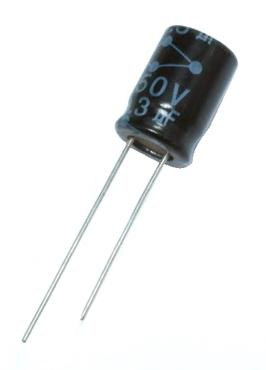 Condensateur radial polarisé 3.3 μF à 450V