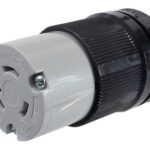 Connecteur twist. Prise d'extension, 20A / 250V, 2 pôles, 3 contacts