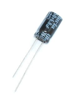 Condensateur radial polarisé 6.8 μF à 250 VDC 85°C