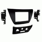 Ensemble de fixation de radio pour voiture Mitshubishi Lancer 2002-2007. Pour radio de format Double DIN.