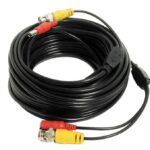 Câble coaxial RG-59 pour allimentation de caméra de surveillance