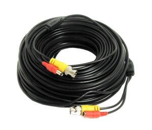 Câble coaxial RG-59 pour allimentation de caméra de surveillance