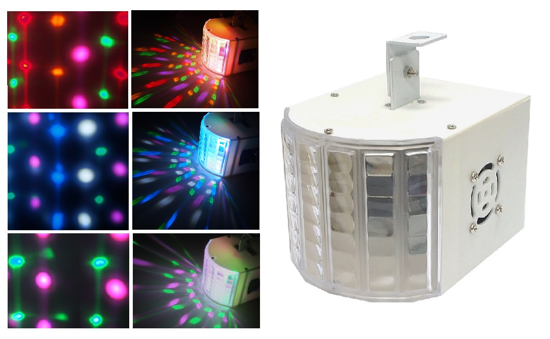 Petit projecteur d'ambiance aux DELs