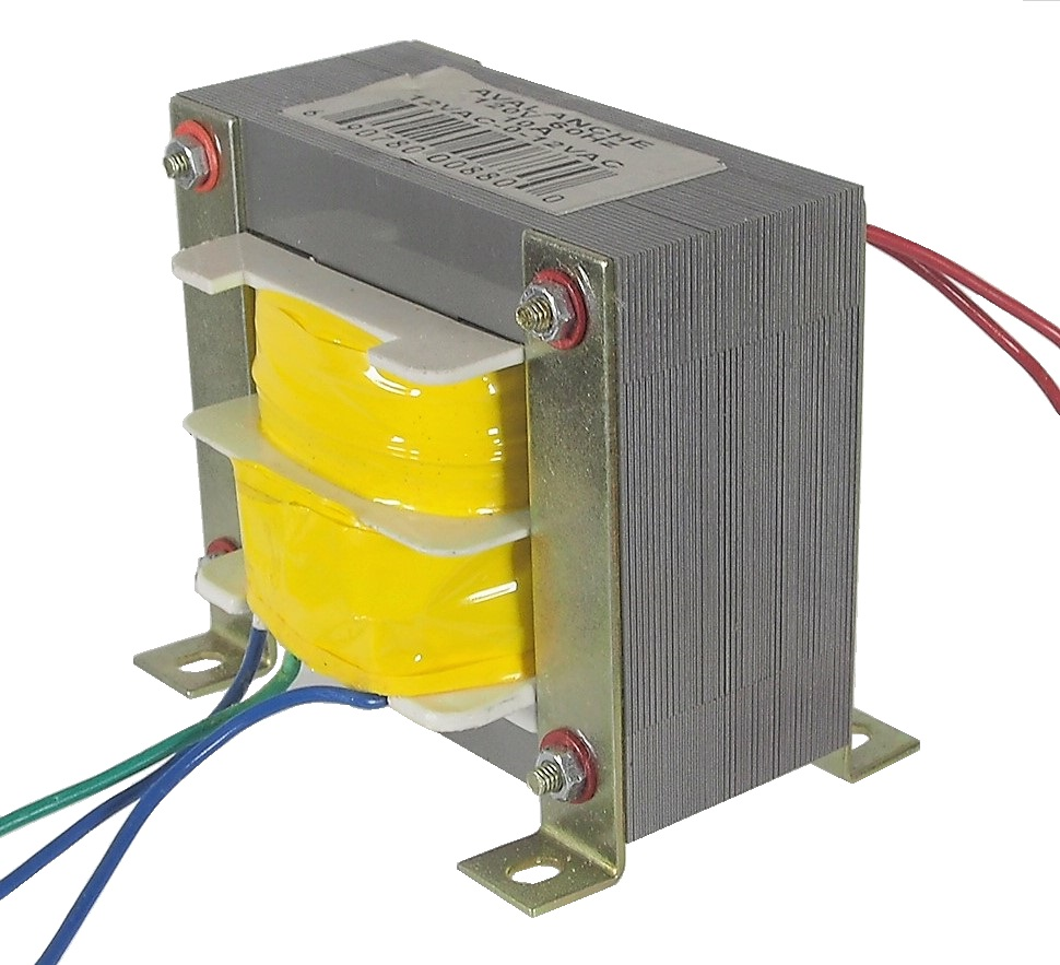 Transformateur AC/AC, 24 VAC, 10 amp. 12-0-12