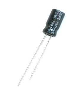 Condensateur radial polarisé 3.3 μF à 160VDC 105°C
