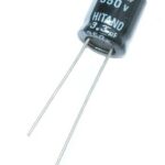 Condensateur radial polarisé 3.3 µF à 350 VDC 105C