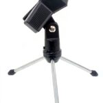 Support à microphone sur trépied