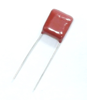 Condensateur radial non polarisé 0.22 μF à 100 V