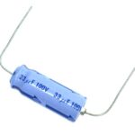 Condensateur axial polarisé 33 µF à 100 VDC