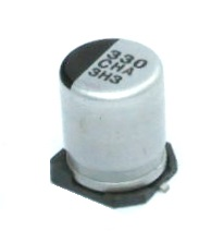 Condensateur radial polarisé 330 μF à 16 VDC