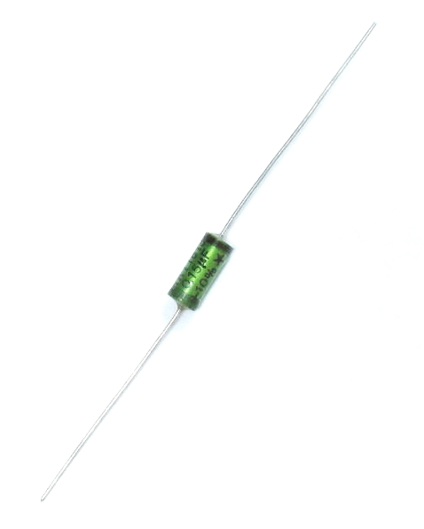 Condensateur axial polarisé 0.15 μF à 160 VDC