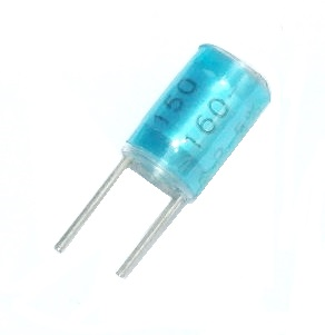 Condensateur radial polarisé 0.0039 μF à 160 V