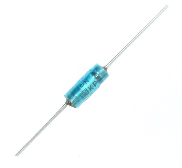Condensateur axial polarisé 0.0039 μF à 160 V