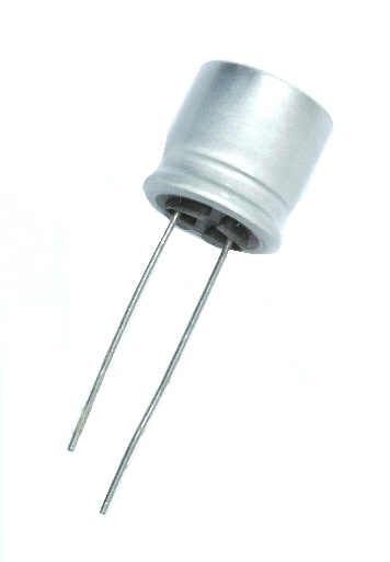 Condensateur radial polarisé 33 μF à 160 VDC