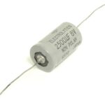 Condensateur 2500uf 8v axial non polarisé electrolytics.