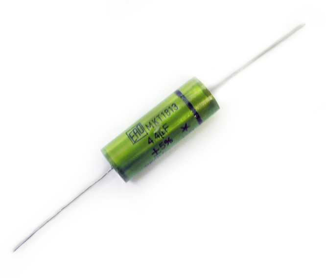 CONDENSATEUR 4.4UF 250V AXIAL SURPLUS