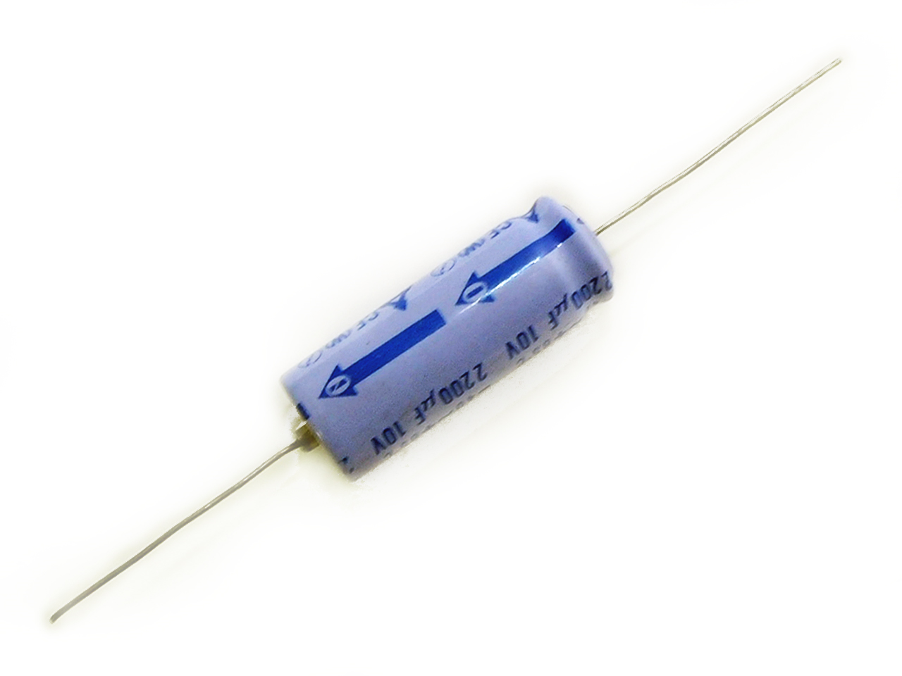 CONDENSATEUR 2200UF 10V 85° AXIAL