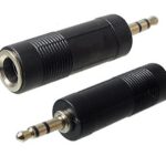 Adaptateur 1/8" mâle stéréo 1/4" femelle stéréo