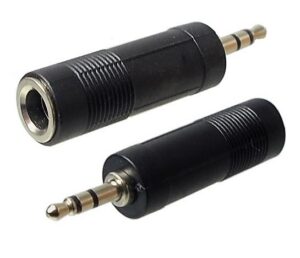 Adaptateur 1/8" mâle stéréo 1/4" femelle stéréo