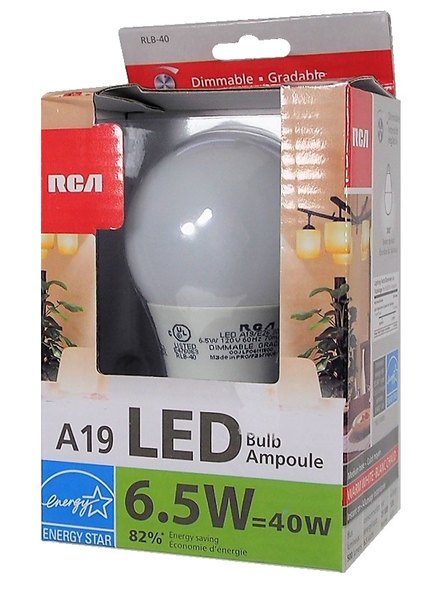 AMPOULE 6.5 WATTS A19 120V