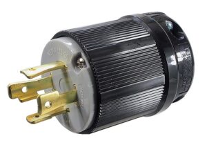Connecteur de type twist lock, 30A / 250 VAC / 4 contacts