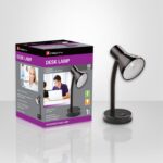 Lampe de bureau avec bras articule noir
