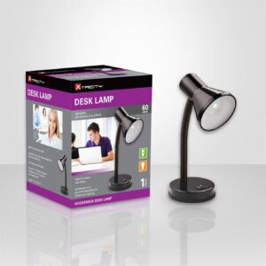 Lampe de bureau avec bras articule noir