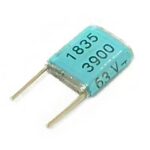 condensateur 0.0039UF 63V radial carré petit