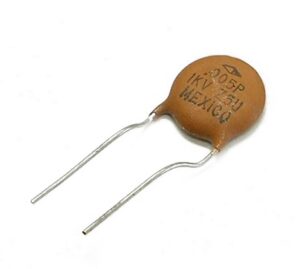 condensateur 0.005UF 1KV radial céramique
