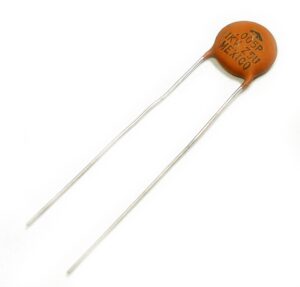 condensateur 0.005UF 1000V radial céramique