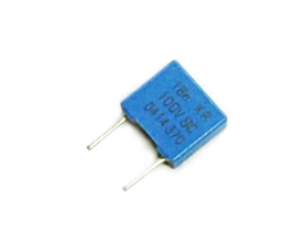 CONDENSATEUR RADIAL 0.018UF 100V  BLEU