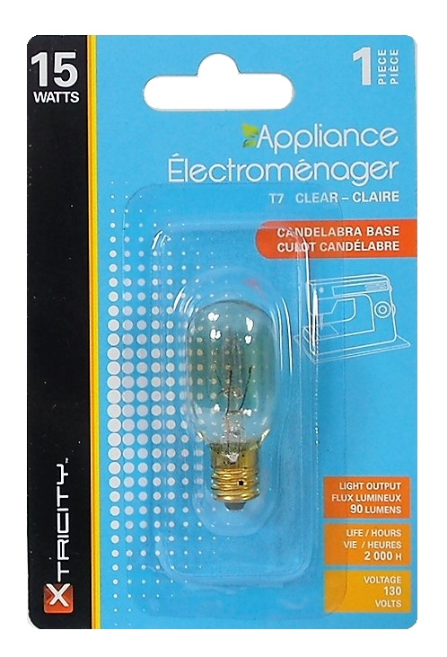 Ampoule incandescente T7 130 Volts - 15 Watts