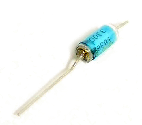 CONDENSATEUR 0.0033UF 63V AXIAL COURT