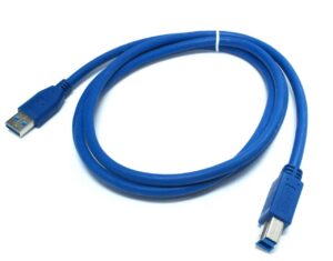 Câble USB-A à USB-B 3.0 - 6 pieds.