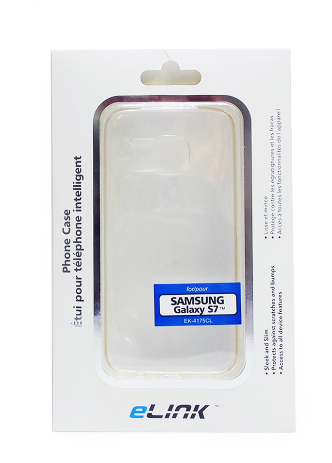 ÉTUI POUR SAMSUNG GALAXY S7 TRANSPARENT