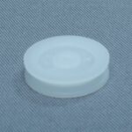 Poulie en plastique blanc 15  X 3.6 X1.9 mm