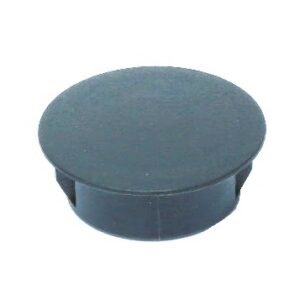 Bouchon en plastique noir - 10 mm