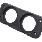 Plaque 2 trous SKU-17 pour voltmètre / USB / 12V