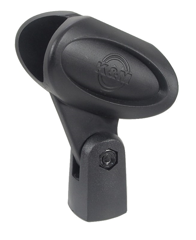 PINCE POUR MICROPHONE NOIR - 28 à 34 mm