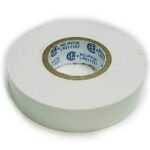 Ruban électrique blanc PVC pour isolement 0.18mm x 18mm x 20mm