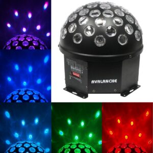 Star Ball au DEL effet boule miroir
