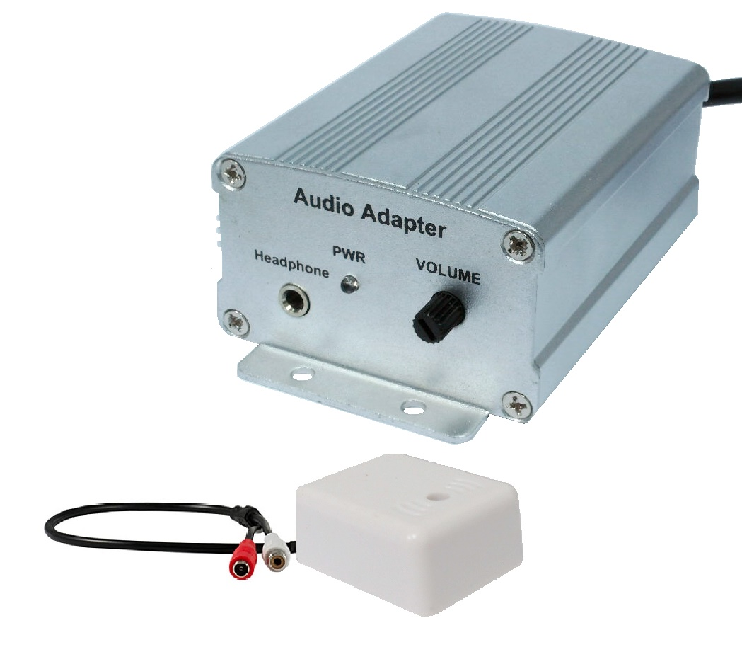 Microphone et amplificateur pour surveillance