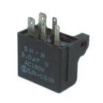 Condensateur A.C. 180 VAC, 3.0 uF