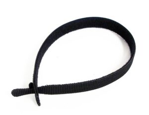 Sangle en velcro de 8'' de longueur. Couleur: noir.