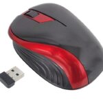 Souris optique sans fil 2.4 GHz, récepteur USB inséré dans la souris