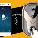 Caméra de surveillance pour porte Wifi