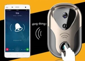 Caméra de surveillance pour porte Wifi