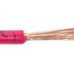 Fil 1 conducteur 12 AWG multibrins rouge